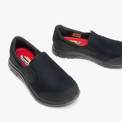 VERLOREN PASVORM: COZARD SR Dames Antislip Sneakers Zwart