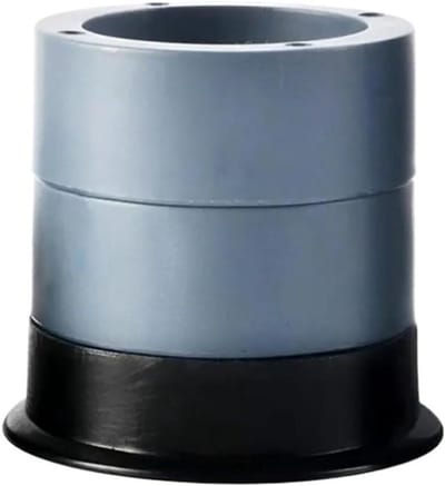 Wasmachine Voeten Pad - Apparaat Stabilisator - Apparaten Verhogen - Trillingen Dempen - 7cm Hoog - Grijs