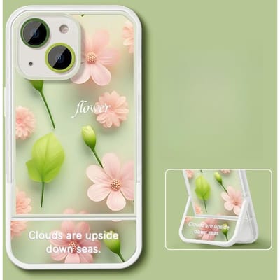 Kleine Verse Bloemen Vlinder Geschikt voor 16 IPhone Hoesje IPhone 15 Promax Houder 14 Siliconen 13 High-end Gevoel Huawei Pura 70