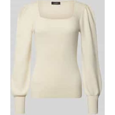 Gebreide pullover met pofmouwen Model 'DIEKA'