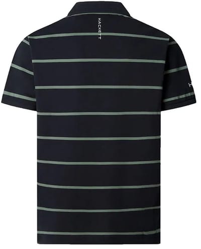 Hackett Hm5600117 Korte Mouw Poloshirt Blauw S Man