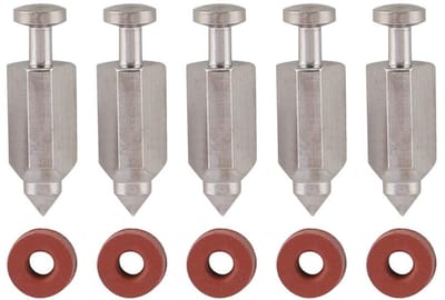 Carburateur Vlotter Naald Seat Pakking Reparatieset voor Verticale Motoren - Pak van 5 - Vervangende Onderdelen - Motorreparatieonderdelen