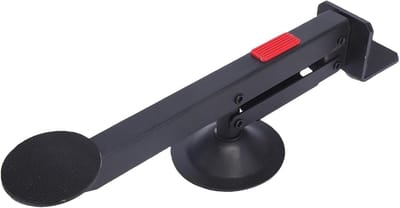 Deur Lifter - Deursteun Deurinstallatie - Deuren Monteren - Voetbediend 360 Graden - Tot 75 kg - Zilver