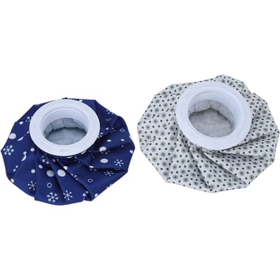2 stuks 6 inch Herbruikbare IJszak Koude Warmte Therapie Pijnverlichting Voorkomt Lekkage Lege Koelzak