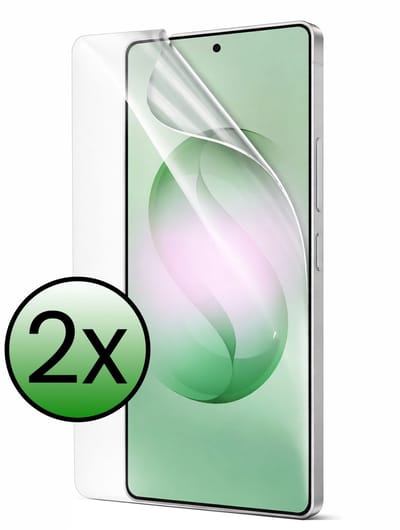 Screenprotector - 2 Stuks Folie - Geschikt voor Samsung Galaxy S26 Ultra - Ultra Clear - Bescherm Folie - Soft TPU - Screen Protector