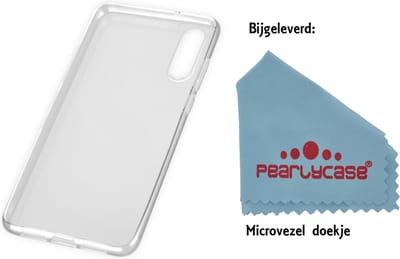 Pealycase Transparant TPU Siliconen Hoesje Geschikt voor Huawei P20