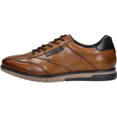 Bugatti Delron Veterschoenen Laag - Cognac - Maat 40