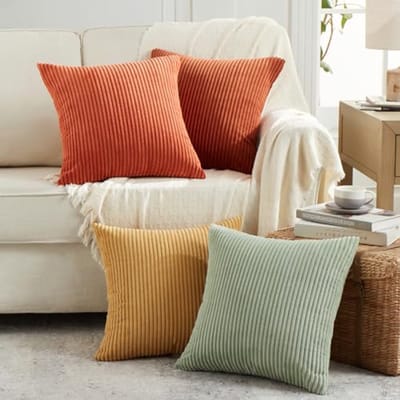 Set van 4 Boho-Stijl Kussenhoezen - 40 x 40 cm - Decoratieve Woondecoratie voor Bank en Bed