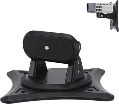 Projector Mount - Tafel standaard - Presentaties geven - 360 graden draaibaar - 19 x 19 x 11 cm - Zwart