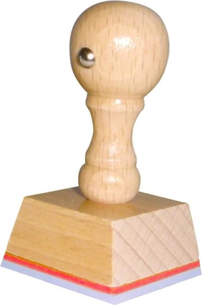 Handstempel 35x35 Mm - Stempels - Stempels volwassenen - Snelle Levering