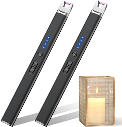 EXCITAT Ontsteker - Elektronische ontsteker - Oplaadbaar - Winddicht - Geschikt voor kamperen, reizen, barbecueën, feesten, aromatherapie