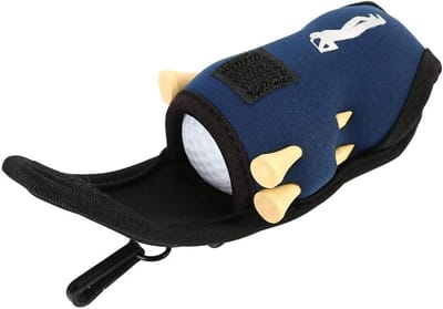 Golf Ball Holder - Golf Case - Drinktas voor Golfballen en Tee met 2 Golfballen - 4 Golfstukken - Golfaccessoire Set voor Golfliefhebbers