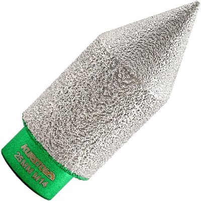 Diamant Vingerfrees 0-25 mm met M14 Schroefdraad voor Graniet, Marmer en Tegels