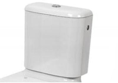 JIKA Euroline Duoblok WC-reservoir – Wit Keramiek – 3/6L Dual Flush – Alleen Spoelreservoir (Geen Complete WC)