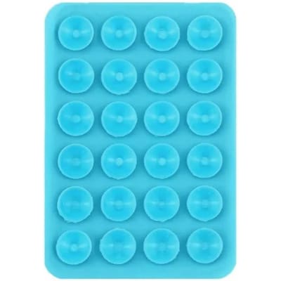 123watches Telefoonhouder Sticky - licht blauw