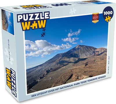 Puzzel Een uitzicht over het nationaal park Teide Tenerife Spanje - Legpuzzel - Puzzel 1000 stukjes volwassenen