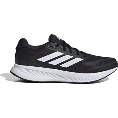 Adidas Runfalcon Sneakers Heren - Zwart - Maat 45 1/3 - Mesh/Synthetisch
