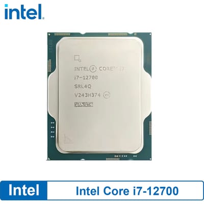 Intel Core i7-12700 Desktop CPU-processor LGA1700 12-core 20T zonder koeler