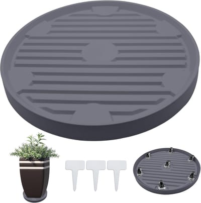 Plantenroller met 7 Wielen voor Zware Bloempotten - 120 kg Draagvermogen