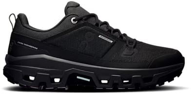 ON Cloudrock Low WP Wandelschoen Dames (Maat - US 11, Kleur - Black / Black)
