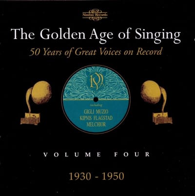 Various Artists - The Golden Age Of Singing Volume 4, 1930-1950 (2 CD)