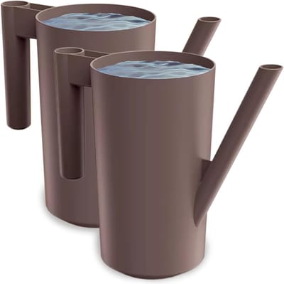 Gieter Kunststof - Waterkan Planten - Planten Water Geven - Ergonomische Handgreep - 20 Liter - Bruin