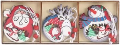 Houten kerstboomversieringen | Kerstboom ornament hangers,Decoratief kerstversiering voor thuis, feest, raam