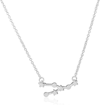24/7 Jewelry Collection Stier Ketting - Sterrenbeeld - Horoscoop - Zilverkleurig