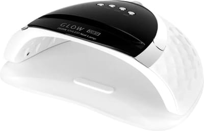 UV LED Nagellamp 268W Professioneel – Glow YC57 – Dual LED – Timer & Lage Warmtestand – Wit – Voor Manicure & Pedicure