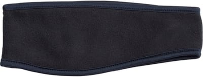 K-up winter hoofdband Sport - oorwarmer - navy blauw - fleece - volwassenen - lichtgewicht