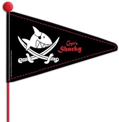 Vlag Captain Sharky (Deelbaar)