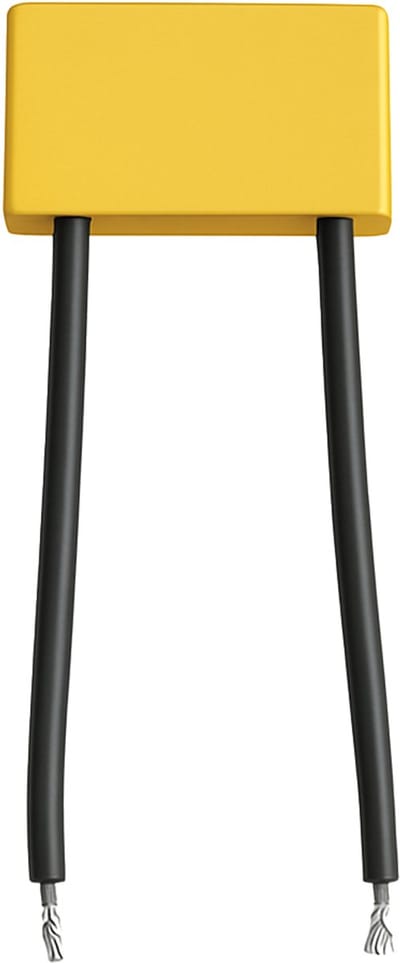 LED Dimstabilisator 470N - Stopt flikkeren van LED lampen tot 10W - 0.47uF - Geel