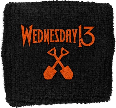 Wednesday 13 - Logo - wristband zweetbandje
