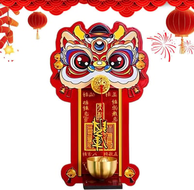 Magnetische Deurbel - Houten Ornament Welkom - Geluidsmelding Deur - Magnetische Bevestiging - 19x12x6 cm - Schatkist