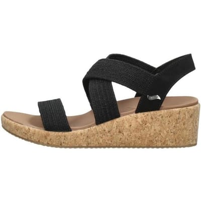 Skechers Arch Fit Beverlee - Love Stay - Dames Sandalen - Zwart