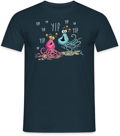 Sesamstraat Yip Yip Alien T-Shirt Heren