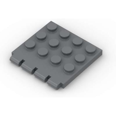 MIJN EIGEN CREATIE 10 STUKS 4213 Scharnier Voertuig Dak Bouwstenen Set 4x4 Bord Plaat Compacte Blokken Deeltje Idee Speelgoed Kinderen Kind Verjaardag
