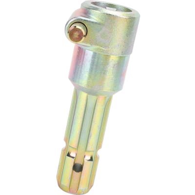 PTO Verlengstuk Adapter Geüpgraded 1‑3 8 inch 6-spline Vrouwelijk 1‑3 8 inch 6-spline Mannelijk Snelkoppeling voor Tractor PTO-as