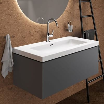 Ideal Standard furniture washbasin, 1 tap hole, 101 cm T436601