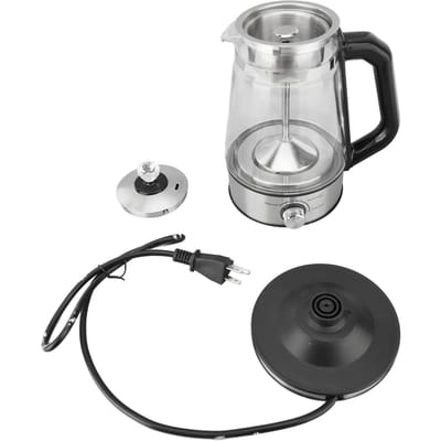 Elektrische waterkoker, automatisch, stoomsproeiend, geïsoleerd, elektrisch theezetapparaat, 1,2 liter L
