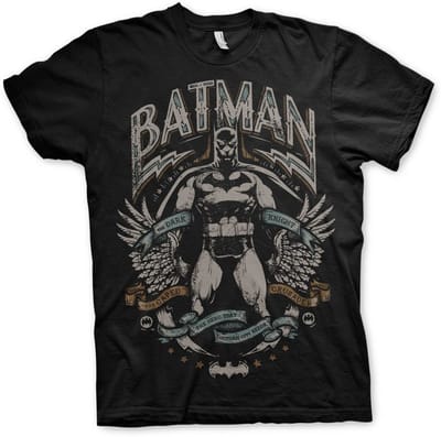 Batman Dark Knight Crusader T-shirt voor grote maten WB-1-BAT037-H58-16