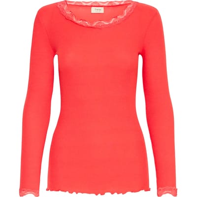 Dames-T-shirt met lange mouwen fransa Hizamond 2
