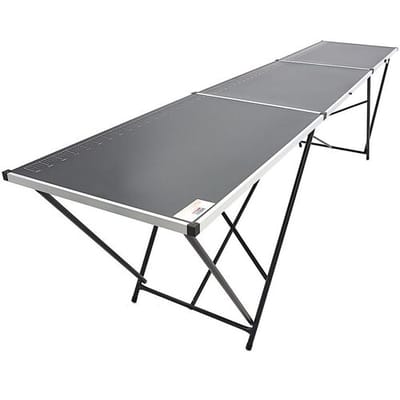 HBM Aluminium Opvouwbare Behangtafel 300 x 60 x 77 cm.
