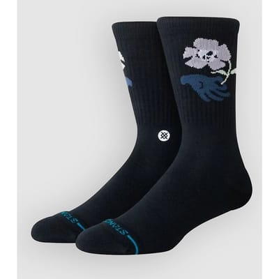 Stance Wilted Crew Socks zwart