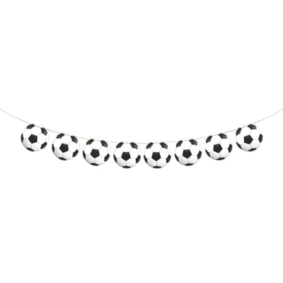Globos Paper Football Bunting - 2m
