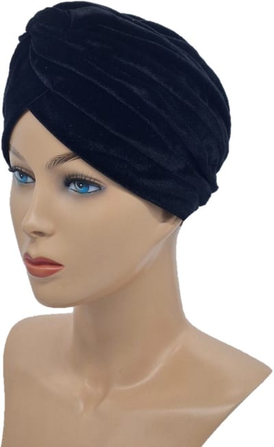 Johnson Headwear® - Chemo muts - Dames muts - Satijn - Zwart - Chemo Cap - Muts - Cap - Hoofddeksel - Zomer Mutsje