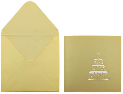 Dailygoods- Verjaardagskaart 3D Pop Up - Verjaardagsgroetkaart met Muziek - Grappige Verjaardagskaart - Verjaardagscadeau voor Moeder/Zus - Licht en Geluid - Prachtige Hoes - Wenskaart