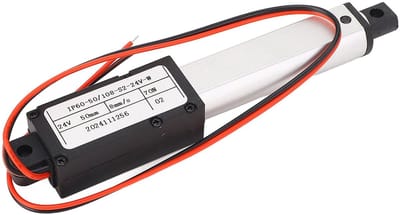 Allecto - Mini Elektrische Lineaire Actuator 24V - Actuator voor Ramen - Krachtige en Betrouwbare Motor - Compact Formaat - Geschikt voor Automati