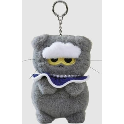 G-DRAGON X LINE FRIENDS ZO&FRIENDS 1e pop-up ZOA PLUCHE SLEUTELHANGER gray