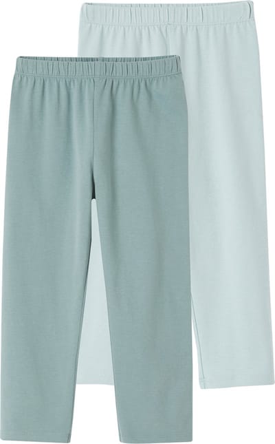 Vertbaudet Set van 2 leggings meisje tot halverwege de kuit